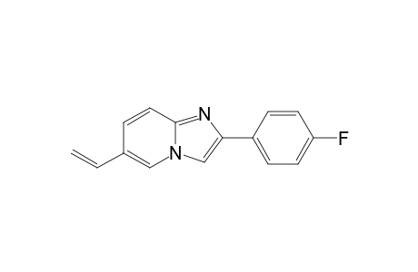 2-(p-Fluorophenyl)-6-ethenyl-imidazo[1,2-a]pyridine