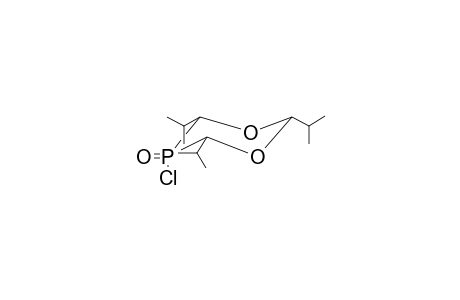 5-CHLORO-5-OXO-2,4,6-TRIISOPROPYL-1,3,5-DIOXAPHOSPHORINANE (ISOMER 1)