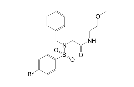 acetamide, 2-[[(4-bromophenyl)sulfonyl](phenylmethyl)amino]-N-(2-methoxyethyl)-