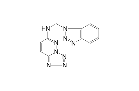 (Benzotriazol-1-ylmethyl)(tetrazolo[1,5-b]pyridazin-6-yl)amine
