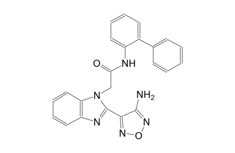 1H-benzimidazole-1-acetamide, 2-(4-amino-1,2,5-oxadiazol-3-yl)-N-[1,1'-biphenyl]-2-yl-