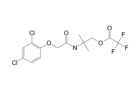 2-(2,4-Dichlorophenoxy)-N-(2-hydroxy-1,1-dimethylethyl)acetamide, trifluoroacetate