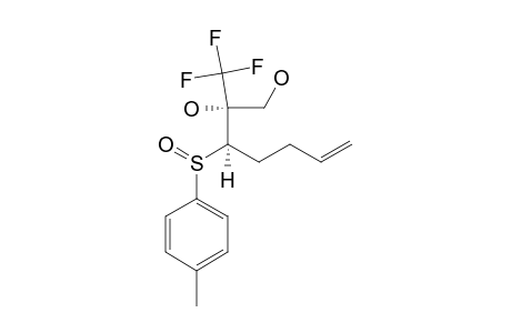 (2S,3R)-2-TRIFLUOROMETHYL-3-[(4-METHYLPHENYL)-SULFINYL]-HEPT-6-EN-1,2-DIOL