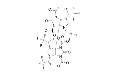 1,3-Dinitro-4,6-bis(trifluoroacetyl)hexahydroimidazo[4,5-d]imidazol-2(1H)-one