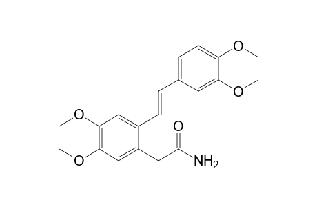 2-[(3',4'-Dimethoxystyryl)-4,5-dimethoxyphenylacetamide