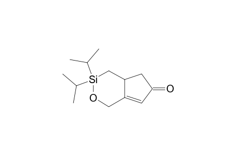 3,3-DIISOPROPYL-3-SILA-4-OXABICYCLO-[4.3.0]-NON-6-EN-8-ONE
