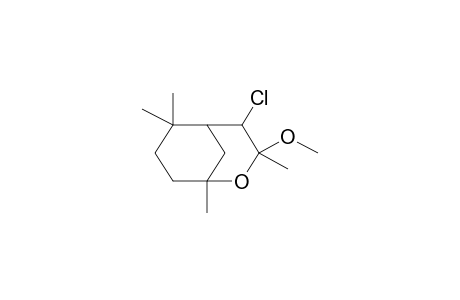 1,3,6,6-TETRAMETHYL-3-METHOXY-4-CHLORO-2-OXABICYCLO[3.3.1]NONANE