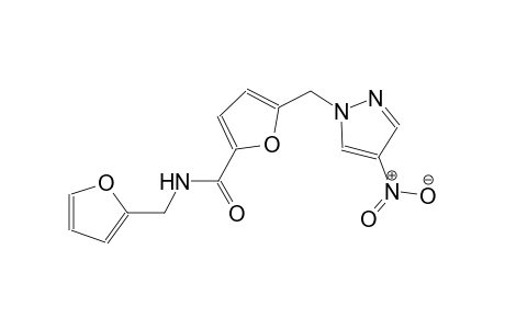 N-(2-furylmethyl)-5-[(4-nitro-1H-pyrazol-1-yl)methyl]-2-furamide