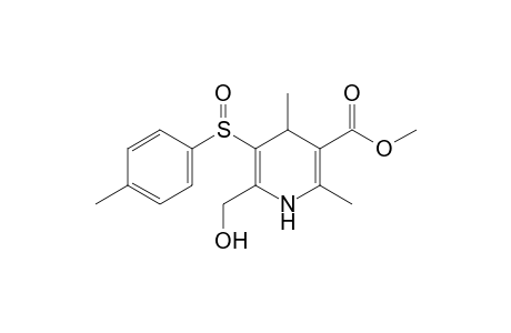 Methyl 6-(Hydroxymethyl)-2,4-dimethyl-5-(p-tolylsulfinyl)-1,4-dihydropyridine-3-carboxylate