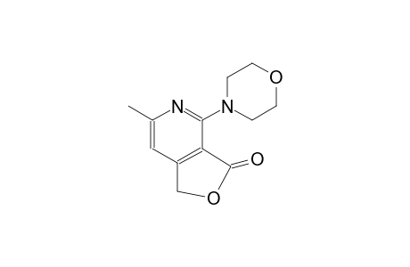 furo[3,4-c]pyridin-3(1H)-one, 6-methyl-4-(4-morpholinyl)-