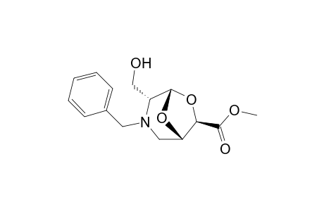 Methyl 3-benzyl-4-(hydroxymethyl)-7,8-dioxa-3-azabicyclo[3.2.1]octane-6-carboxylate