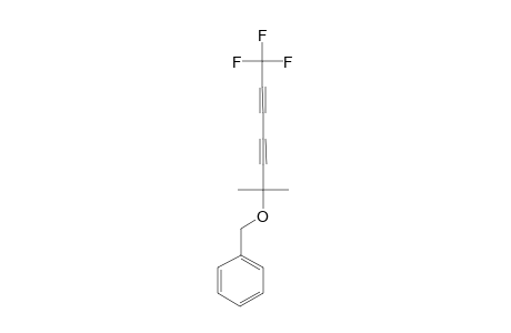 6-BENZYLOXY-1,1,1-TRIFLUORO-6-METHYL-2,4-HEPTA-DIYNE