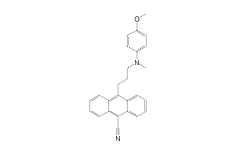 9-[3-[N-(4-Methoxyphenyl)-N-methylamino]propyl]-10-cyanoanthracene