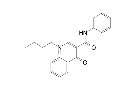 (E)-2-Benzoyl-3-(butylamino)-N1-phenyl-2-butenamide