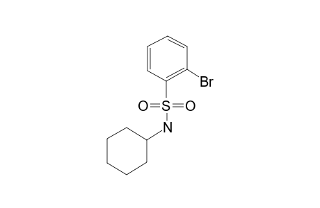 2-Bromo-N-cyclohexylbenzenesulfonamide