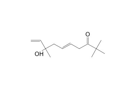 (5E)-8-Hydroxy-2,2,8-trimethyl-5,9-decadien-3-one