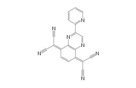 2-[8-(dicyanomethylene)-2-(2-pyridyl)quinoxalin-5-ylidene]malononitrile