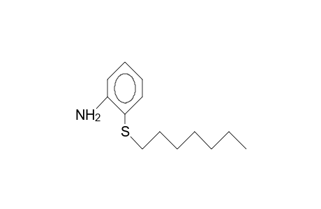 2-Amino-phenyl heptyl sulfide
