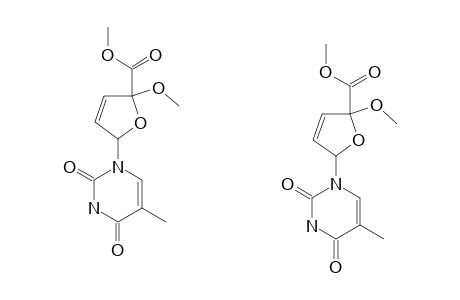 1-(2,5-DIHYDRO-5-METHOXYCARBONYL-FURAN-2-YL)-THYMINE