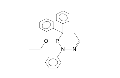 2,4,4-TRIPHENYL-6-METHYL-3-ETHOXY-2,3,4,5-TETRAHYDRO-1,2,3-DIAZAPHOSPHORINE