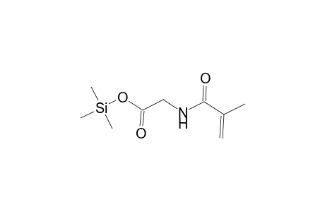 Glycine, N-(2-methyl-1-oxo-2-propenyl)-, trimethylsilyl ester