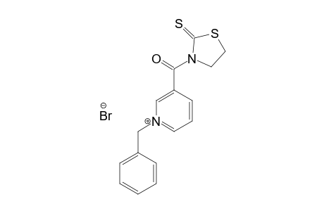 1-BENZYL-3-(2-THIOXO-1,3-THIAZOLIDINE-3-CARBONYL)-PYRIDINIUM-BROMIDE