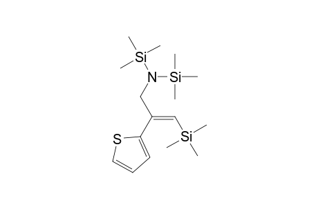 Silanamine, 1,1,1-trimethyl-N-[2-(2-thienyl)-3-(trimethylsilyl)-2-propenyl]-N-(trimethylsilyl)-, (Z)-