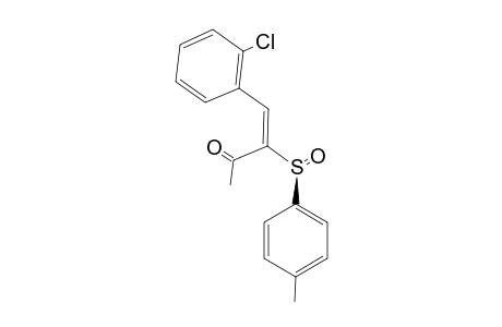 (E)-4-(2-chlorophenyl)-3-[(S)-(4-methylphenyl)sulfinyl]-3-buten-2-one