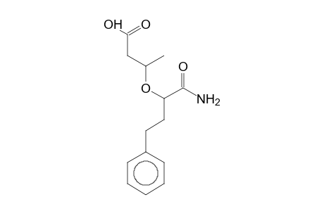 3-[1-(Aminocarbonyl)-3-phenylpropoxy]butanoic acid