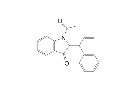 1-Acetyl-2-(1-phenylallyl)-2,3-dihydro-1H-indol-3-one