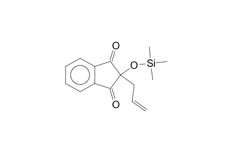 Indane-1,3-dione, 2-allyl-2-(trimethylsilyloxy)-