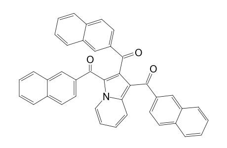 [2,3-bis(2-naphthoyl)indolizin-1-yl]-(2-naphthyl)methanone