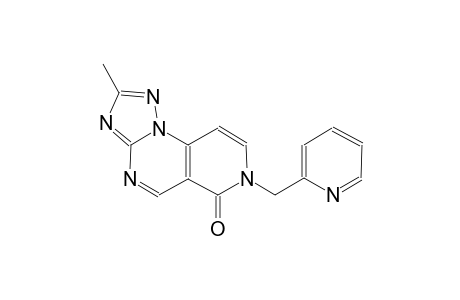 pyrido[3,4-e][1,2,4]triazolo[1,5-a]pyrimidin-6(7H)-one, 2-methyl-7-(2-pyridinylmethyl)-