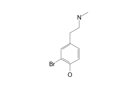 3-BROMO-N-METHYLTYRAMINE