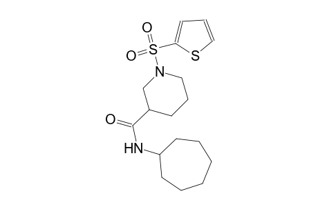 N-cycloheptyl-1-(2-thienylsulfonyl)-3-piperidinecarboxamide