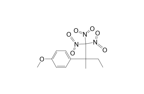 Benzene, 1-methoxy-4-[1-methyl-1-(trinitromethyl)propyl]-