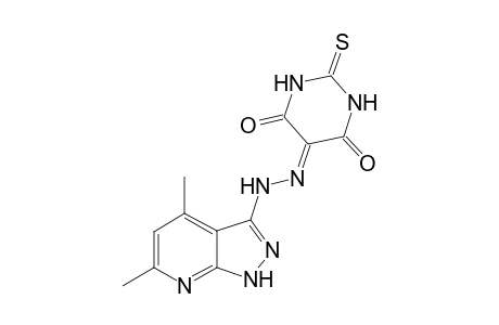 5-[(4',6'-Dimethyl-1H-pyrazolo[3,4-b]pyridin-3'-yl)hydrazono]-2-thioxopyrimidine-4,6-(1H,3H,5H)-dione