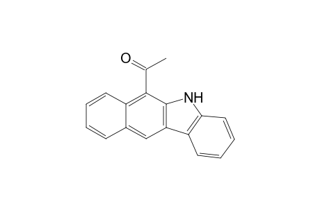 Ethanone, 1-(5H-benzo[b]carbazol-6-yl)-