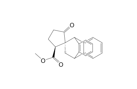 Spiro[cyclopentane-1,11'-[9,10]ethanoanthracene]-2-carboxylic acid, 9',10'-dihydro-5-oxo-, methyl ester, trans-(.+-.)-