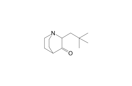 (RS)-2-(2,2-Dimethylpropyl)-1-azabicyclo[2.2.2]octane-3-one