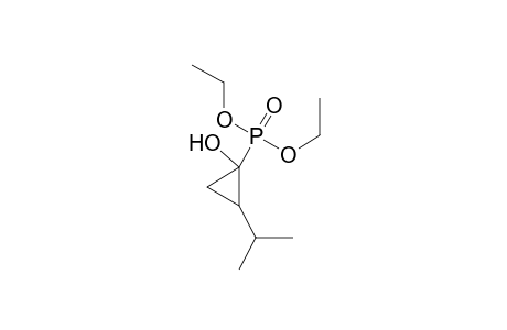Diethyl rac-trans-1-Hydroxy-2-isopropylcyclopropanephosphonate