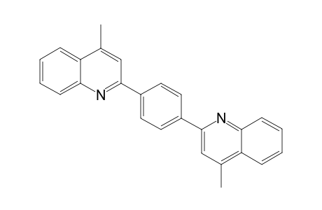 1,4-Bis[2,2-(4-methylquinoline)]benzene