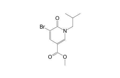 methyl 5-bromo-1-isobutyl-6-oxo-1,6-dihydro-3-pyridinecarboxylate