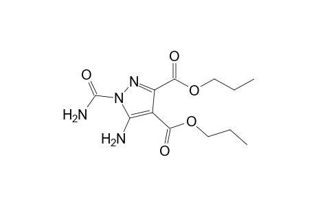Dipropyl 5-Amino-1-carbamoylpyrazole-3,4-dicarboxylate