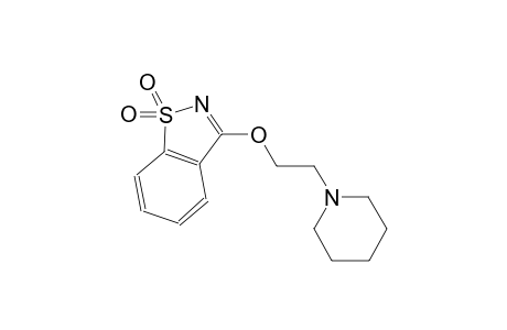 3-(2-Piperidin-1-yl-ethoxy)-benzo[d]isothiazole 1,1-dioxide