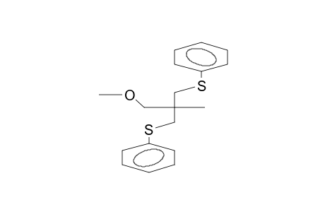 2,2-BIS(PHENYLTHIOMETHYL)-1-METHOXYPROPANE
