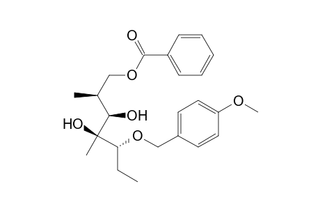 D-gluco-Heptitol, 2,6,7-trideoxy-5-O-[(4-methoxyphenyl)methyl]-2-methyl-4-C-methyl-, 1-benzoate