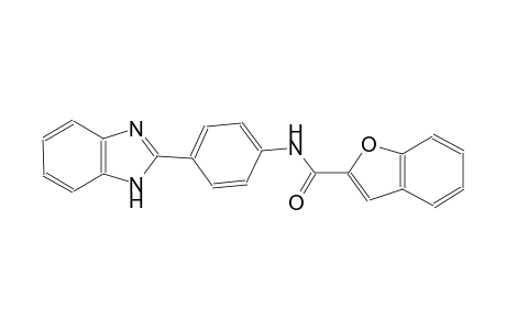 N-[4-(1H-benzimidazol-2-yl)phenyl]-1-benzofuran-2-carboxamide