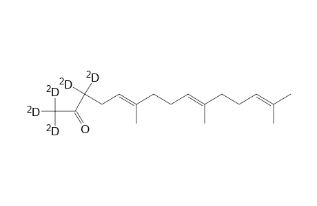 5,9,13-Pentadecatrien-2-one-1,1,1,3,3-D5, 6,10,14-trimethyl-, (E,E)-