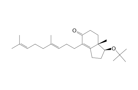 5H-Inden-5-one, 1-(1,1-dimethylethoxy)-4-(4,8-dimethyl-3,7-nonadienyl)-1,2,3,6,7,7a-h exahydro-7a-methyl-, [1S-[1.alpha.,4(E),7a.alpha.]]-